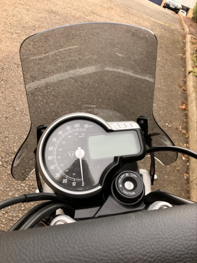 TRIUMPH 400X SCRAMBLER /400  SPEED SCREEN