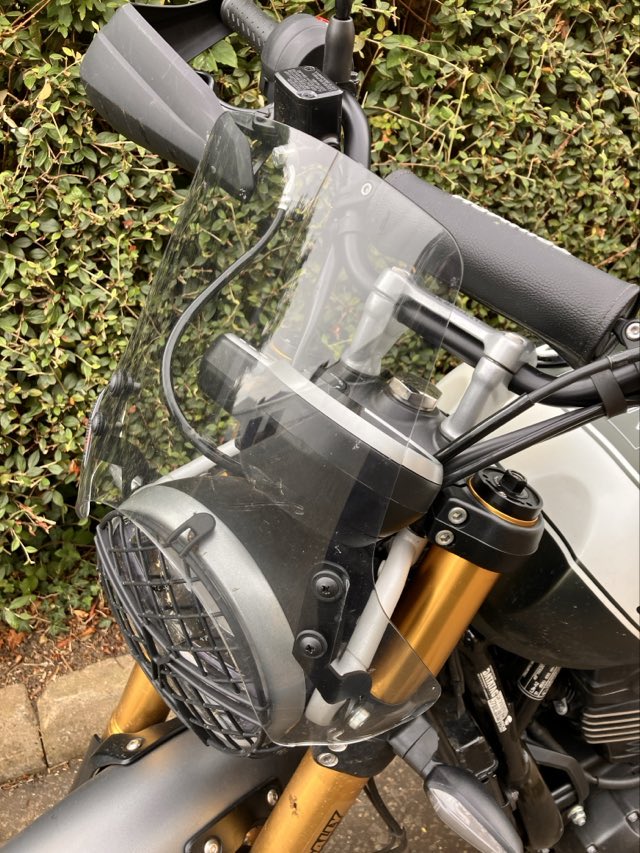 TRIUMPH 400X SCRAMBLER /400  SPEED SCREEN